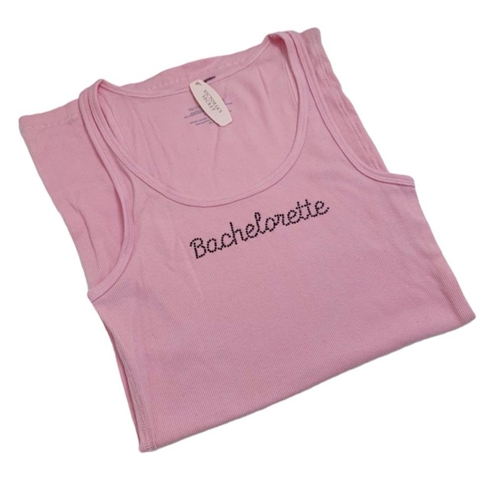 Victoria’s Secret Rhinestone “Bachelorette” Tank M